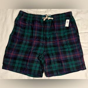 Old Navy Mens Plaid Pajama Shorts Match The Fam! | Size XLarge Tall | NWT
